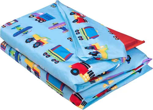 Vista 11 de Wildkin - Funda de microfibra para niños, diseño de dinosaurio Tierra de dinosaurios