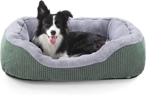 Vista 26 de Invenho - Camas para perros pequeños y medianos lavables, ortopédicas, calmantes, autocalentamiento, suaves, duraderas, con fondo antideslizante