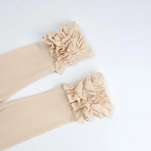 Vista 51 de HOOLCHEAN Leggings de algodón con volantes para bebés y niñas pequeñas