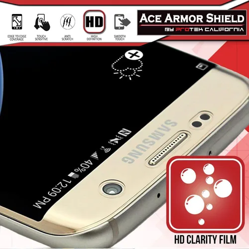 Vista 6 de Protector de pantalla Ace Armor Shield (6 unidades) Premium HD impermeable compatible con Apple Watch Series 6 de 1.575 pulgadas (1.575 in)