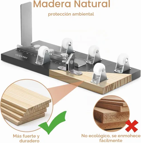 Vista 8 de Cortador de botellas de vidrio, kit de bricolaje con base de madera Botella cortadora de vidrio
