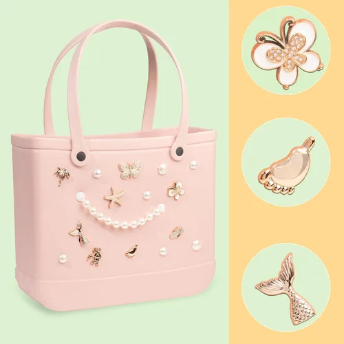 Vista 33 de Mon Caramel Resina Bolsa de Playa Accesorios Encantos,Resina Playa Totes Accesorios Insertos,Daisy Flower Bag Charms
