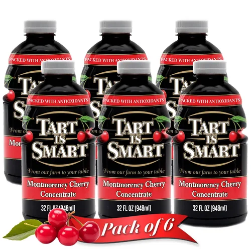 Vista 11 de Tart is Smart, Montmorency - Concentrado de jugo de cereza ácida, 32 onzas (paquete de 1)