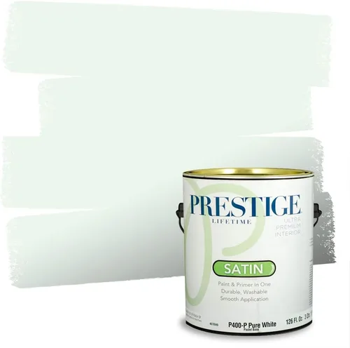 Vista 197 de PRESTIGE Pintura exterior e imprimación en uno, Apalaches, plano, 1 galón
