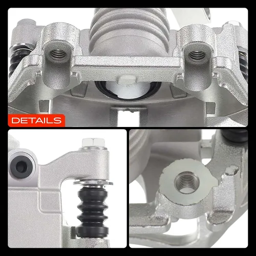 Vista 8 de A-Premium Conjunto de Pinza de Freno de Disco con Soporte Compatible con Modelos Selectos de Chevy, Pontiac y Saturn - Malibu 2004-2012, Cobalt