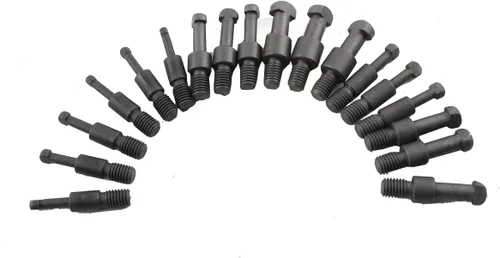 Vista 5 de Juego de extractor de rodamientos 21 en 1, extractor de cojinetes de desmontaje de agujeros internos, juego de extractor de tres mandíbulas con caja