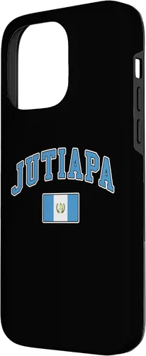 Vista 2 de Funda para iPhone 14 Pro Max Jutiapa con la bandera de Guatemala