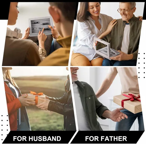 Vista 6 de Quelay La caja de gemelos para hombre incluye 412 pares de gemelos, vitrina de joyería con hebilla de metal para hombres, regalo de boda y negocios