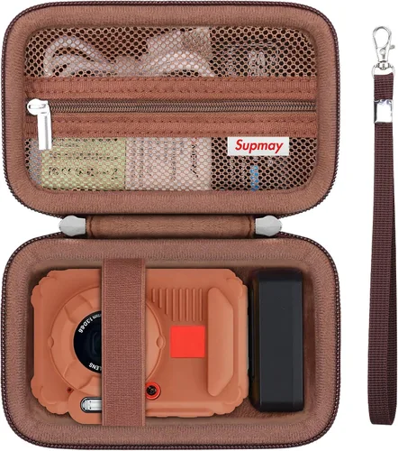 Vista 14 de Funda de transporte para cámara digital KODAK PIXPRO WPZ2, color negro Hard EVA Shell, Shockproof, Water Resistant, Scratch Resistant, Daily