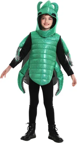 Vista 2 de Seasons Disfraz de escarabajo verde para Halloween para niño