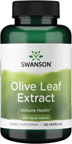 Vista 7 de Swanson Extracto de hoja de olivo Suplemento de salud inmune y cardiovascular para adultos que buscan apoyo inmunológico durante todo el año - 20%