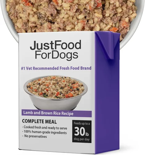 Vista 18 de JustFoodForDogs Pantry Fresh - Paquete variado de comida húmeda para perros, comida completa o complemento alimenticio para perros, recetas