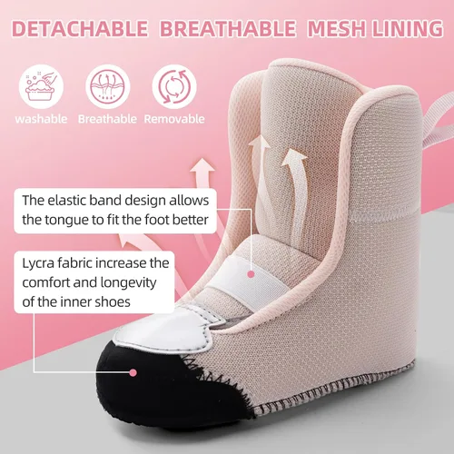 Vista 4 de SWAY Patines en línea ajustables para niños, adolescentes y adultos, ruedas iluminadas de alto rendimiento, patines en línea ideales para niños