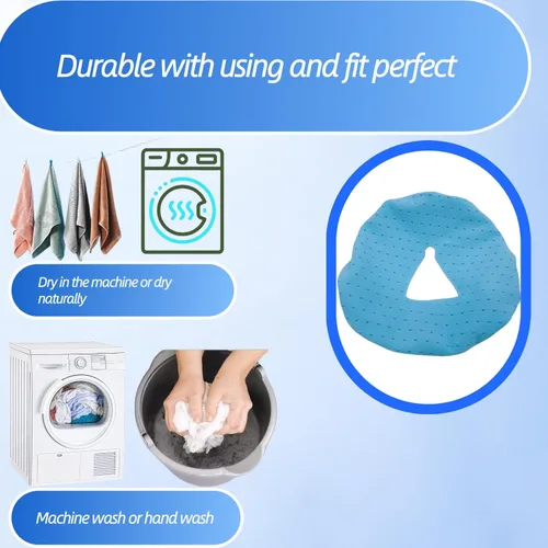 Vista 6 de Paquete de 4 protectores nasales CPAP compatibles con cojines de máscara nasal N20 de tamaño pequeño. Disfruta de una comodidad sedosa, reduciendo