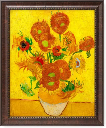 Vista 55 de Serie de pinturas de Vincent Van Gogh (favoritos). Reproducción de arte clásico de Van Gogh, impreso en lienzo, Algodón, Almond Blossom, 16x20