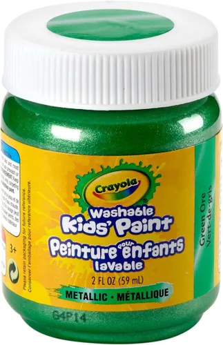 Vista 14 de Pintura de Crayola lavable para niño (6 colores surtidos) 2 oz cada una, paquete de de 1, Variados Varios