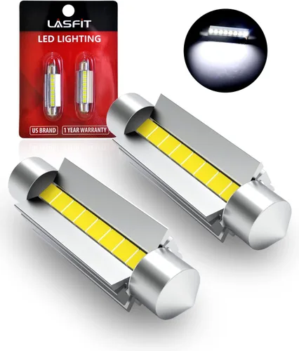 Vista 10 de LASFIT 194 Bombilla LED 6000K Blanca, T10 168 2825 W5W Bombillas LED de Repuesto, Para Luz de Domo/Mapa, Luz de Puerta, Luz de Cortesía, Luz