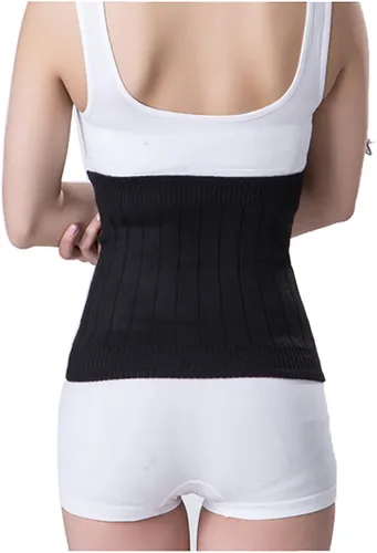 Vista 2 de Caliente cachemira cintura abdominal protector unisex riñón estómago carpeta cintura soporte cinturón protector