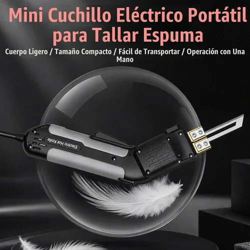 Vista 7 de cortador caliente de la espuma del cuchillo 300W, calor rápido 1,112 °F