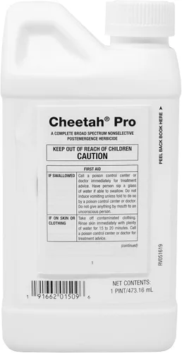 Vista 2 de Nufarm Cheetah Pro Glufosinato Asesino de hierba de amplio espectro, 16 onzas líquidas
