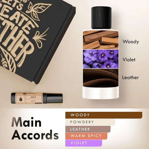 Vista 3 de Inspirado en S.antal 33 Eau De Parfum Perfume de madera de sándalo y madera, 3.4 fl oz (3.4 fl oz) con aceite concentrado, Perfume unisex S.antal