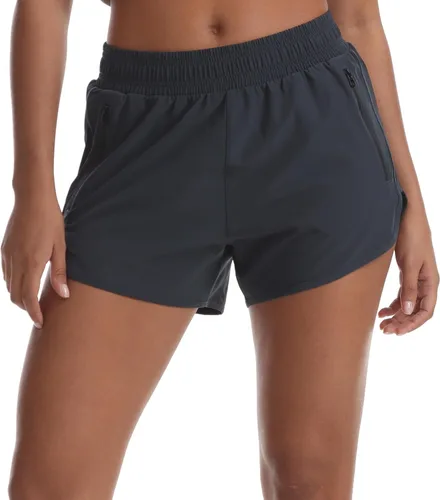 Vista 11 de Pantalones cortos de senderismo para mujer, de secado rápido, ligeros, para viajes, atletismo