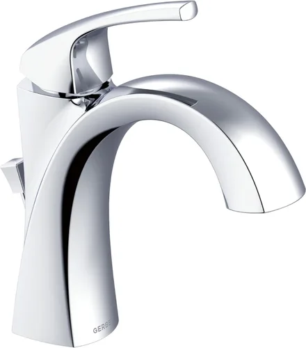 Vista 4 de Gerber Grifo de lavabo Vaughn de fontanería con drenaje emergente de metal