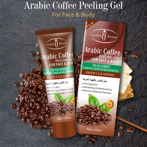 Vista 9 de AICHUN BEAUTY Peeling Gel Face Body Elimina el envejecimiento de la piel Queratina Limpieza profunda Hidratante Refresca la piel suave