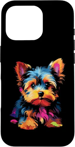 Vista 19 de Funda para iPhone 11 Yorkie Puppy
