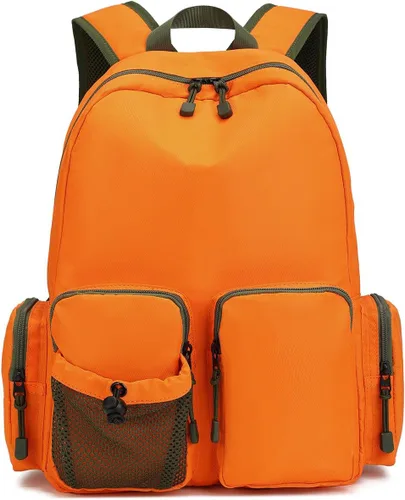 Vista 9 de TIANHAOPUJU - Mochila táctica de camuflaje para adolescentes y hombres, PVC resistente al agua para caza al aire libre, senderismo, pesca, viajes
