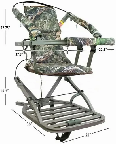 Vista 2 de Summit Treestands Viper SD soporte colgante para escalar, Choose Camo