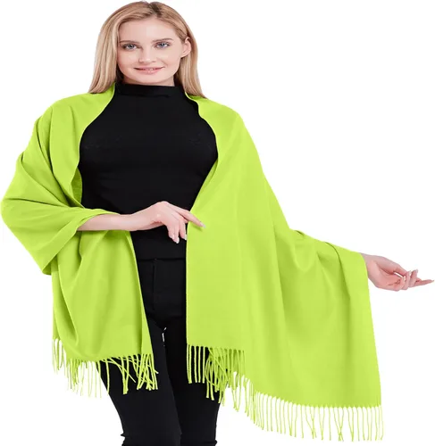 Vista 20 de CJ Apparel 100% Cashmere Shawls Shawl Scarf Wrap Stole Scarves Wraps Stoles Azul bebé