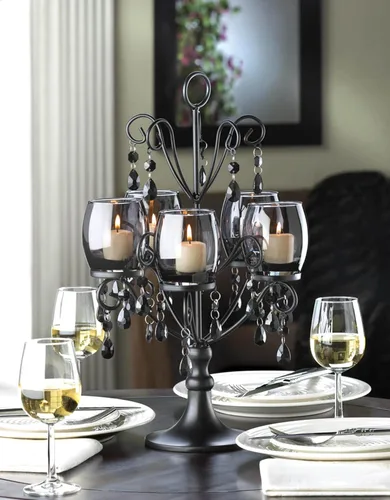 Vista 2 de Candelabro Midnight Elegance