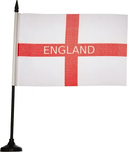 Vista 159 de AZ FLAG Aland Table Flag 4x6 in 100D Polyester Plastic Base Indoor use Finnish 15x10 cm desk flag stitched finish with reinforced edges with
