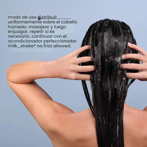 Vista 5 de milk_shake Champú perfeccionador sin encrespamiento Para cabello
