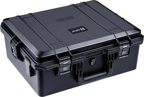 Vista 9 de Lykus HC-3520 - Funda rígida impermeable con espuma, tamaño interior 12.8 x 11.1 x 5.75 pulgadas