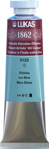 Vista 109 de Lukas 1862 Pintura al Óleo para Artistas Profesionales - Colores Tierra Amarillentos, 37 mL - Juego de 4 - Destacada Resistencia a la Luz, Sin