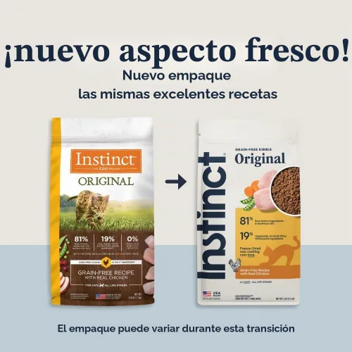 Vista 2 de Instinct Original - Alimento seco para gatos, Chicken