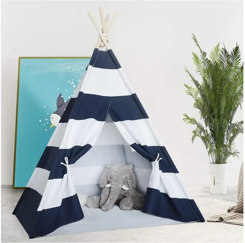 Vista 8 de Tienda de campaña tipi para niños, tienda de campaña tipi para niños, casa de juegos para interiores y exteriores, tienda de campaña para niños Tipi