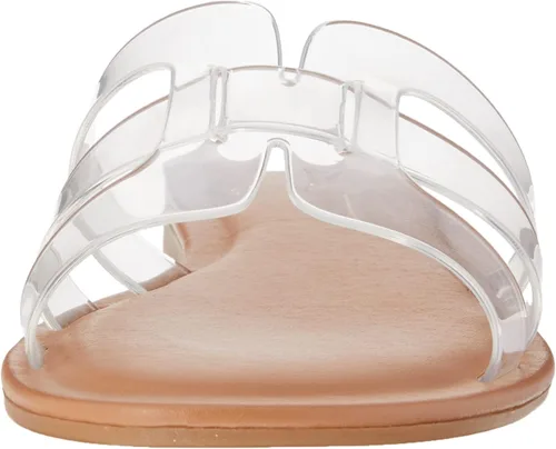Vista 2 de The Drop Sandalias planas Monika con banda en H para mujer