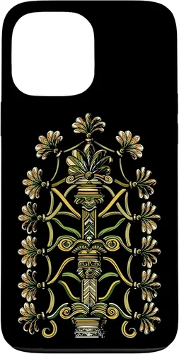 Vista 23 de Funda para iPhone 14 Pro Max Anunnaki Aliens Árbol de la Vida Símbolo Antiguo Geometría Sagrada