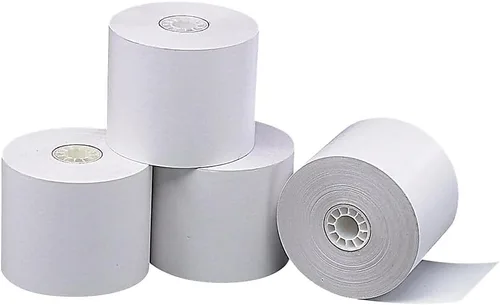 Vista 3 de Staples Rollos térmicos POS de 1 capa, 3 1/8 x 90 pies, papel de recibo sin BPA, 72 cajas de cartón