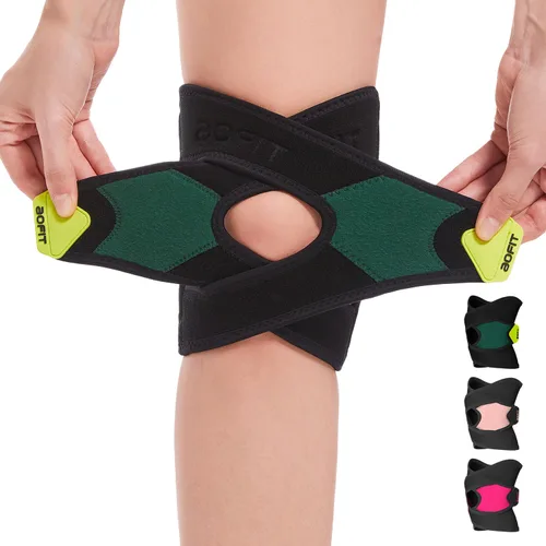 Vista 4 de aoFIT Knee Brace for Women Men Knee Pain Meniscus Tear Arthritis Patella Dislocation Best Osteoarthritis Adjustable Compression with Memory