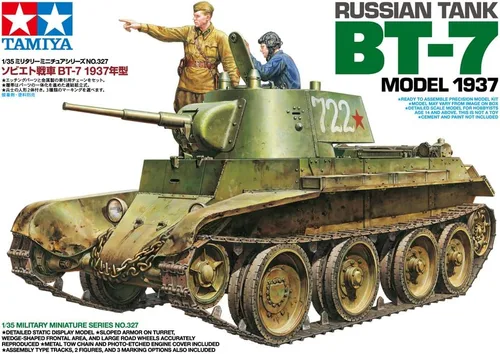 Vista 2 de Tamiya Modelos Russian Tank BT-7 Modelo Kit