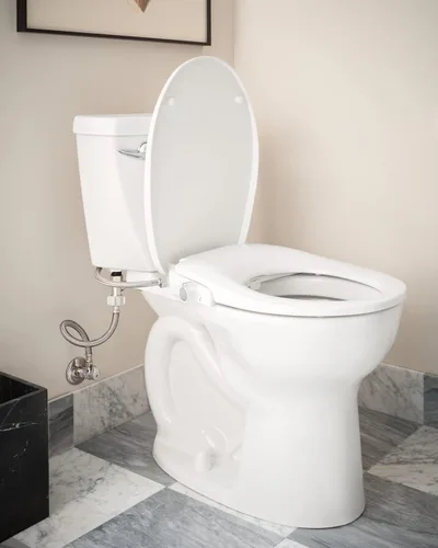 Vista 7 de Moen EB500-R 2-Series Asiento de bidé no electrónico estándar para inodoros redondos, color blanco