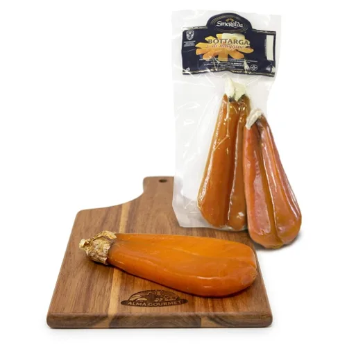 Vista 10 de Smeralda Huevas de salmonete italianas enteras de Cerdeña Tamaño grande de 5 onzas