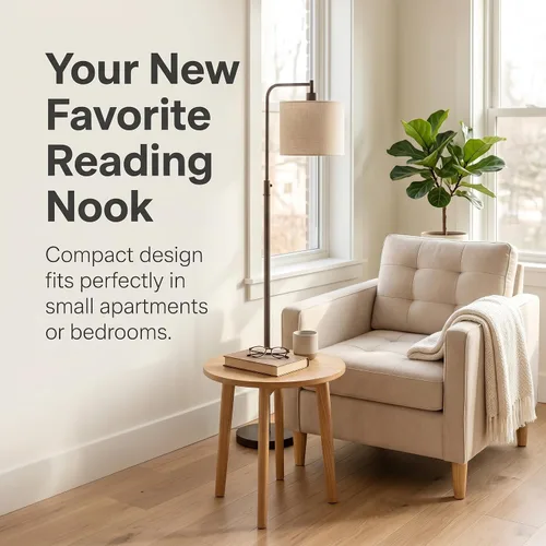 Vista 6 de STHOUYN Sillas decorativas tapizadas modernas de mediados de siglo con brazos para sala de estar, cómoda silla de lectura para dormitorio