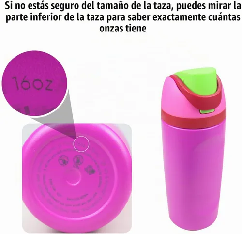 Vista 4 de Pajitas de repuesto compatibles con botella de agua de acero inoxidable aislada FreeSip de 16 onzas Owala, con 1 cepillo (6 colores para 16 onzas)