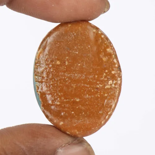 Vista 3 de GEMHUB 50.00 Ct Turquesa Azul Arizona, Cabujón Óvalo Azul Turquesa, Joyería Piedra preciosa Turquesa Azul, Gema, Arizona - azul turquesa