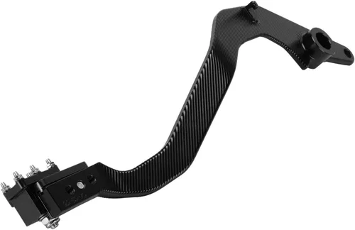 Vista 5 de JFG RACING Palanca de pedal de freno trasero plegable para motocicleta CNC para KLR 650 KLR650 2020-2023 ADV negro